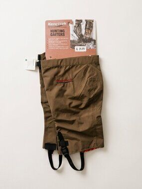 Kenetrek Hunting Gaiters Loden Green Waterproof NWT Men's L 9-12